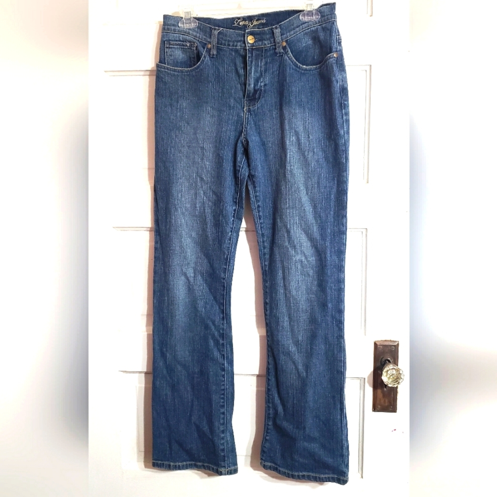Lena Jeans Embroidered Boot Cut 90s Y2K
